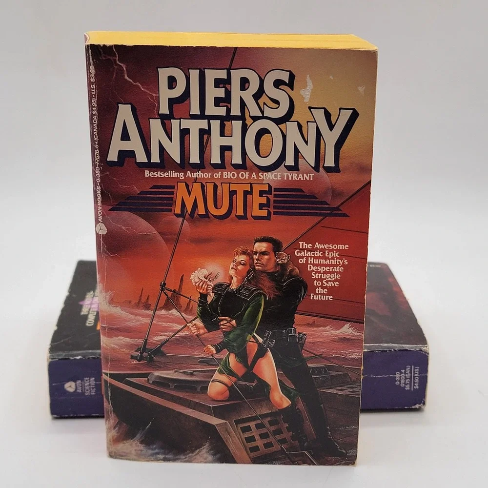 Piers‎ Anthony Sci-Fi Lot 4 Paperback Politician Hard Sell Mute Battle Circle